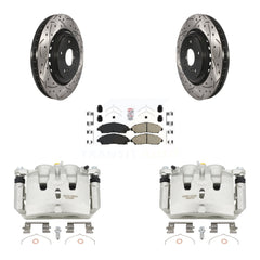 Transit Auto KCD-100357N Disc Brake Kit for 2014-2016 Acura MDX - Front product image