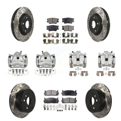 Transit Auto KCD-100357P Disc Brake Kit for 2007-2012 Lexus ES350, Toyota Camry, Toyota Avalon - Front and Rear product image