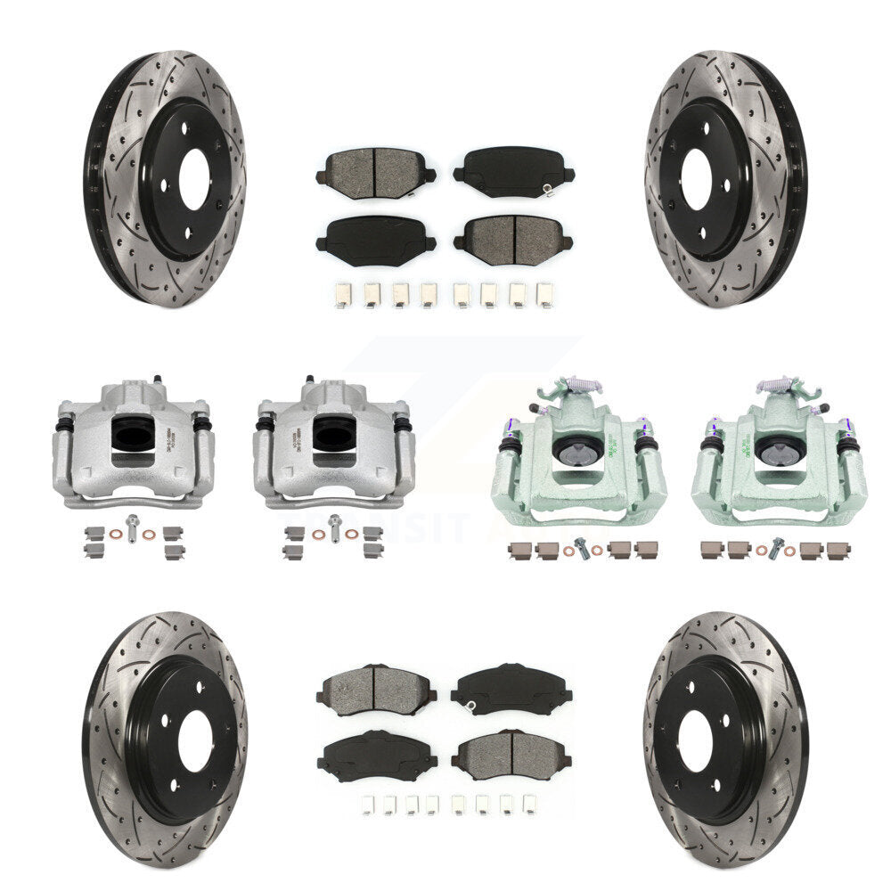 Transit Auto KCD-100357S Disc Brake Kit for 2012 Ram C/V - Front and Rear product image