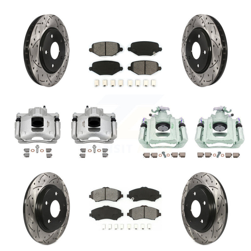 Transit Auto KCD-100357S Disc Brake Kit for 2012 Ram C/V - Front and Rear product image