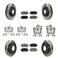 Transit Auto KCD-100358C Disc Brake Kit for 2016-2018 Hyundai Elantra GT, Kia Forte, Kia Forte5 & more - Front and Rear product image