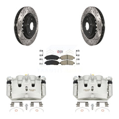 Transit Auto KCD-100358N Disc Brake Kit for 2014-2016 Acura MDX - Front product image