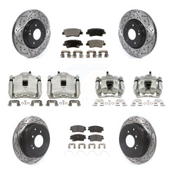 Transit Auto KCD-100359P Disc Brake Kit for 2016-2021 Hyundai Tucson, Kia Sportage - Front and Rear product image