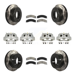 Transit Auto KCD-100359S Disc Brake Kit for 2011-2019 Chevrolet Suburban 3500 HD, Chevrolet Silverado 2500 HD, Chevrolet Silverado 3500 HD & more - Front and Rear product image