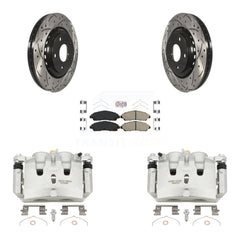 Transit Auto KCD-100360N Disc Brake Kit for 2016-2021 Acura MDX, Honda Ridgeline, Honda Pilot - Front product image
