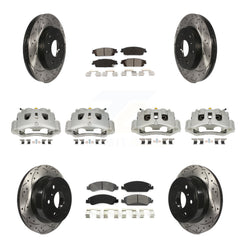 Transit Auto KCD-100360S Disc Brake Kit for 2016 Chevrolet Suburban - Front and Rear product image