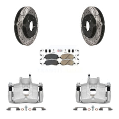 Transit Auto KCD-100361N Disc Brake Kit for 2008-2017 Mitsubishi Lancer - Front product image