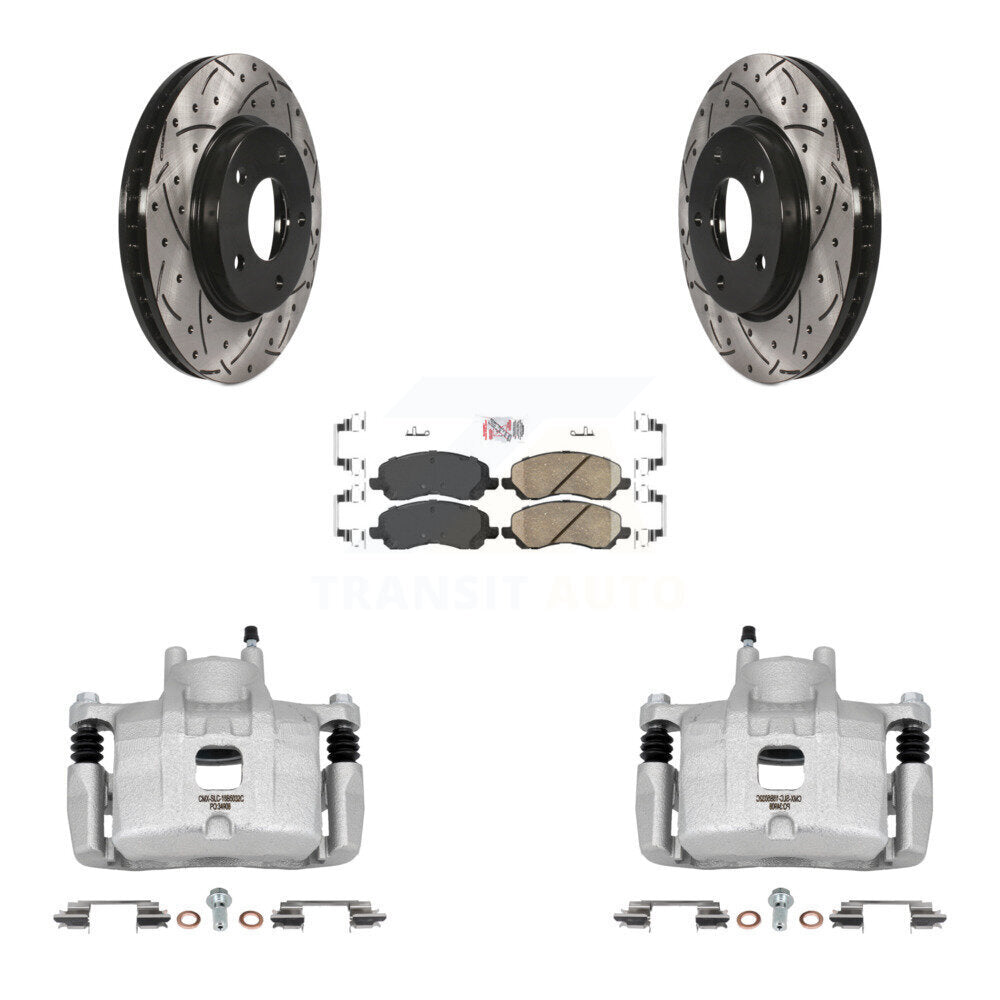 Transit Auto KCD-100362N Disc Brake Kit for 2008-2017 Mitsubishi Lancer - Front product image