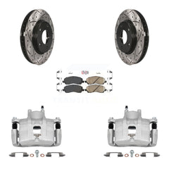 Transit Auto KCD-100362N Disc Brake Kit for 2008-2017 Mitsubishi Lancer - Front product image