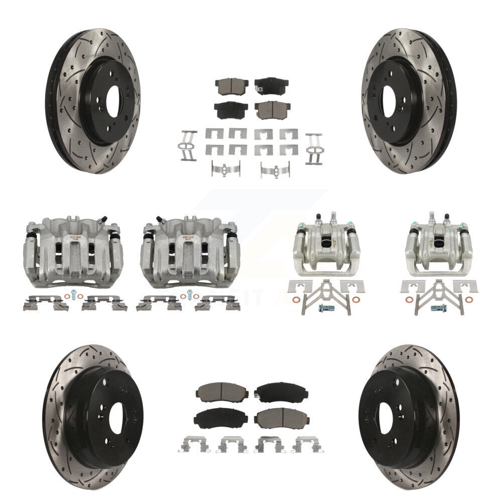 Transit Auto KCD-100363C Disc Brake Kit for 2007-2012 Acura RDX - Front and Rear product image
