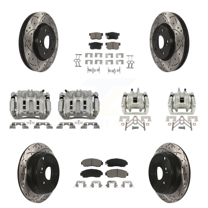 Transit Auto KCD-100363C Disc Brake Kit for 2007-2012 Acura RDX - Front and Rear product image