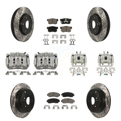 Transit Auto KCD-100364C Disc Brake Kit for 2007-2012 Acura RDX, Honda CR-V - Front and Rear product image