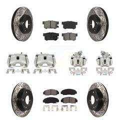 Transit Auto KCD-100364S Disc Brake Kit for 2006-2011 Acura CSX - Front and Rear product image