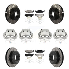 Transit Auto KCD-100364T Disc Brake Kit for 2005-2016 Ford F-450 Super Duty, International CF500, International CF600 & more - Front and Rear product image