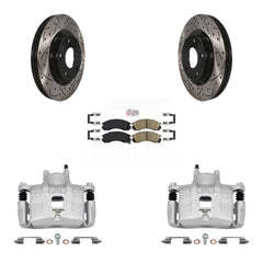Transit Auto KCD-100365N Disc Brake Kit for 2017 Mitsubishi Lancer - Front product image