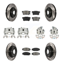 Transit Auto KCD-100365S Disc Brake Kit for 2007-2010 Acura CSX - Front and Rear product image