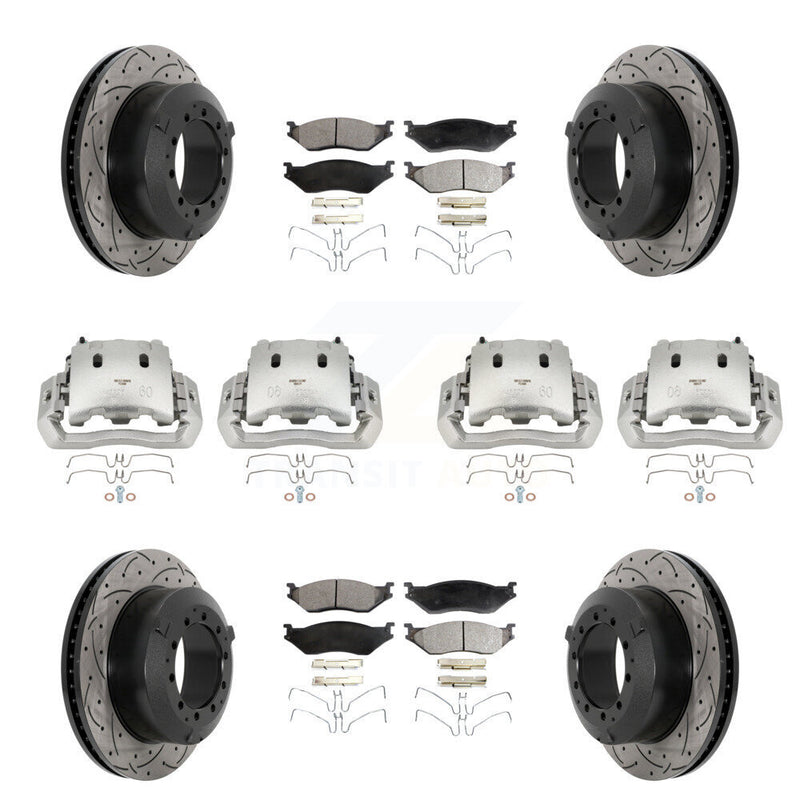 Transit Auto KCD-100365T Disc Brake Kit for 2010-2013 International TerraStar - Front and Rear product image