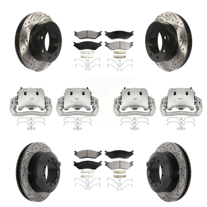 Transit Auto KCD-100366T Disc Brake Kit for 2005-2009 Ford F-450 Super Duty - Front and Rear product image