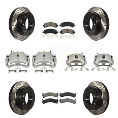 Transit Auto KCD-100367S Disc Brake Kit for 2008-2020 GMC Savana 2500, Chevrolet Express 2500 - Front and Rear product image