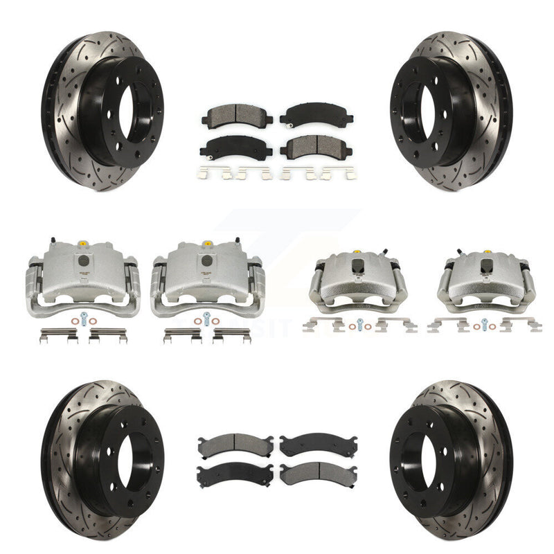 Transit Auto KCD-100367S Disc Brake Kit for 2008-2020 GMC Savana 2500, Chevrolet Express 2500 - Front and Rear product image