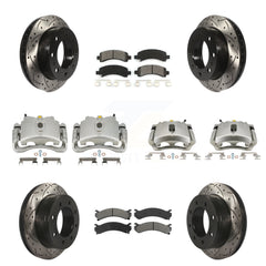 Transit Auto KCD-100368S Disc Brake Kit for 2007-2018 Chevrolet Express 2500, GMC Savana 2500 - Front and Rear product image