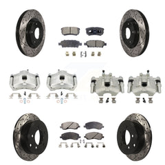 Transit Auto KCD-100368T Disc Brake Kit for 2007-2017 Chrysler 200, Dodge Caliber, Dodge Avenger & more - Front and Rear product image