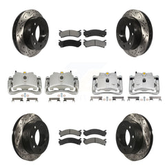 Transit Auto KCD-100369S Disc Brake Kit for 1999-2009 Chevrolet Silverado 1500 HD Classic, Chevrolet Suburban 2500, GMC Sierra 1500 HD Classic & more - Front and Rear product image