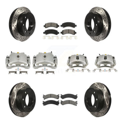 Transit Auto KCD-100370S Disc Brake Kit for 2007-2010 Chevrolet Express 2500, GMC Savana 2500 - Front and Rear product image