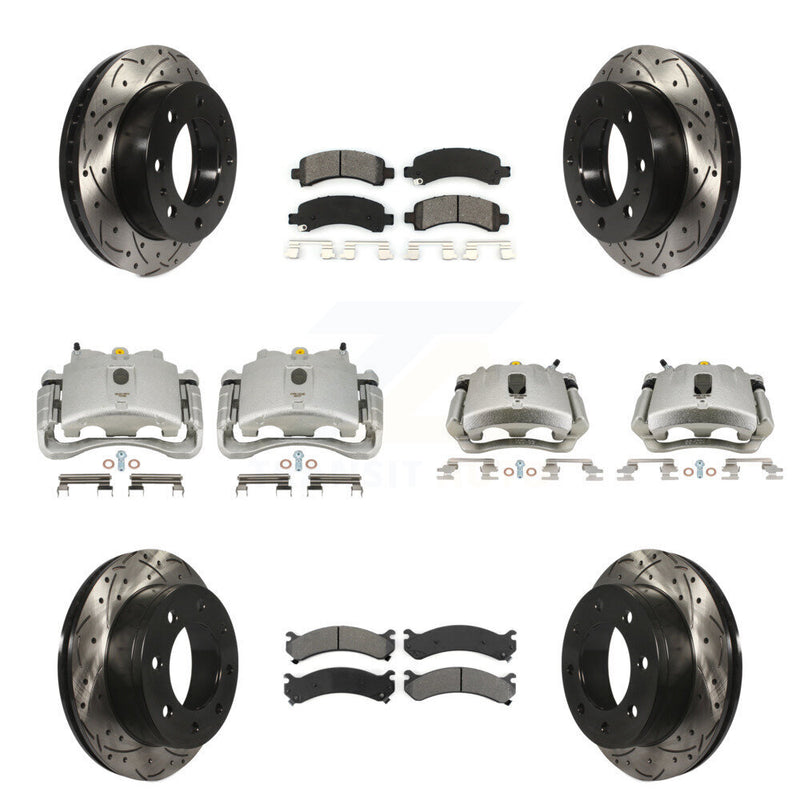 Transit Auto KCD-100370S Disc Brake Kit for 2007-2010 Chevrolet Express 2500, GMC Savana 2500 - Front and Rear product image
