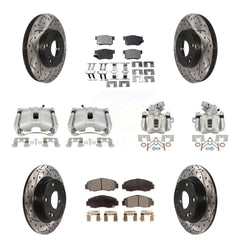 Transit Auto KCD-100371P Disc Brake Kit for 2006-2011 Acura CSX - Front and Rear product image