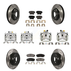 Transit Auto KCD-100372T Disc Brake Kit for 2005-2011 Chrysler 300, Dodge Challenger, Dodge Charger & more - Front and Rear product image