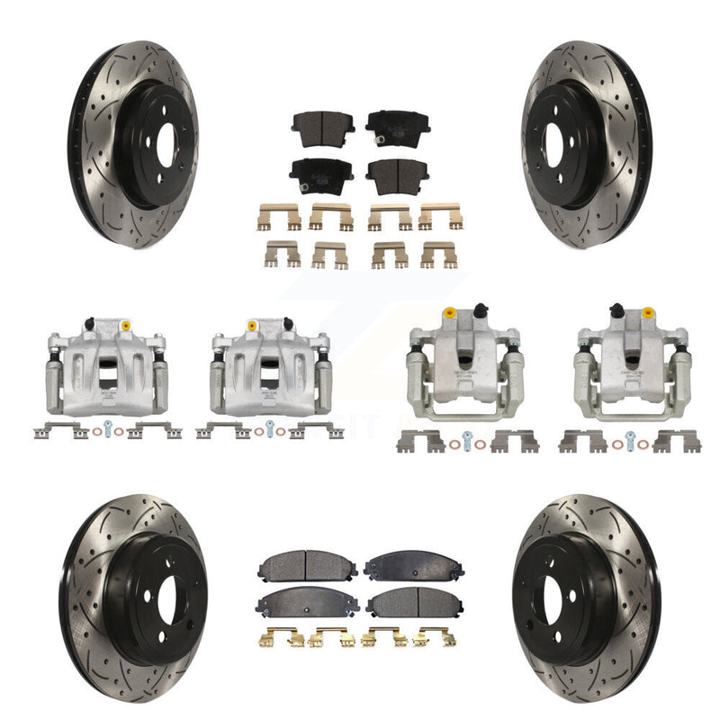 Transit Auto KCD-100373T Disc Brake Kit for 2006 Chrysler 300 - Front and Rear product image