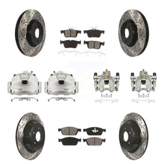 Transit Auto KCD-100374S Disc Brake Kit for 2017-2019 Lincoln MKC, Ford Escape - Front and Rear product image