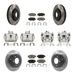 Transit Auto KCD-100375C Disc Brake Kit for 2014 Hyundai Sonata - Front and Rear product image