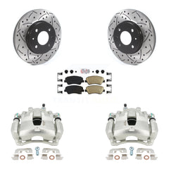 Transit Auto KCD-100375N Disc Brake Kit for 2012-2017 Kia Rio, Hyundai Accent - Front product image