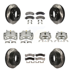 Transit Auto KCD-100375P Disc Brake Kit for 2007-2018 Chevrolet Express 2500, GMC Savana 2500 - Front and Rear product image