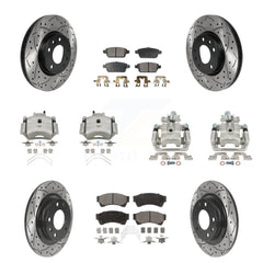 Transit Auto KCD-100375T Disc Brake Kit for 2006-2013 Mazda 6, Lincoln MKZ, Ford Fusion & more - Front and Rear product image