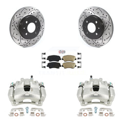 Transit Auto KCD-100376N Disc Brake Kit for 2012-2017 Kia Rio, Hyundai Accent - Front product image