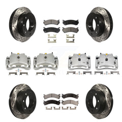 Transit Auto KCD-100376P Disc Brake Kit for 1999-2009 Chevrolet Silverado 1500 HD Classic, Chevrolet Suburban 2500, GMC Sierra 1500 HD Classic & more - Front and Rear product image