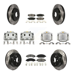 Transit Auto KCD-100376S Disc Brake Kit for 2007-2008 Cadillac Escalade, Cadillac Escalade ESV, Cadillac Escalade EXT & more - Front and Rear product image