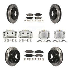 Transit Auto KCD-100377T Disc Brake Kit for 2014-2020 Chevrolet Suburban, Cadillac Escalade, Cadillac Escalade ESV & more - Front and Rear product image