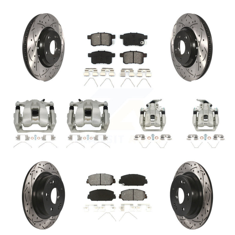 Transit Auto KCD-100378S Disc Brake Kit for 2016-2017 Honda Accord - Front and Rear product image