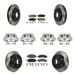 Transit Auto KCD-100378T Disc Brake Kit for 2016 Chevrolet Suburban - Front and Rear product image
