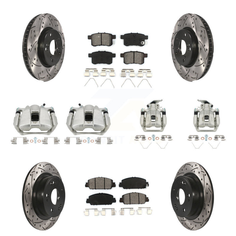 Transit Auto KCD-100379S Disc Brake Kit for 2013-2016 Honda Accord - Front and Rear product image