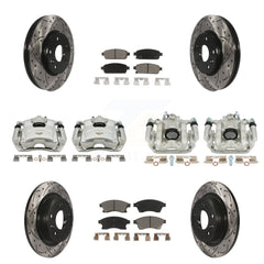 Transit Auto KCD-100380C Disc Brake Kit for 2013 Chevrolet Cruze - Front and Rear product image
