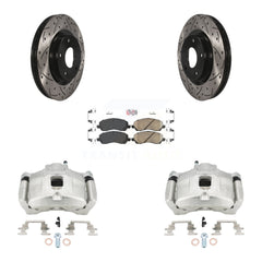 Transit Auto KCD-100380N Disc Brake Kit for 2007-2017 Chrysler 200, Dodge Avenger, Dodge Caliber & more - Front product image