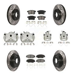 Transit Auto KCD-100381S Disc Brake Kit for 2013-2017 Honda Accord - Front and Rear product image