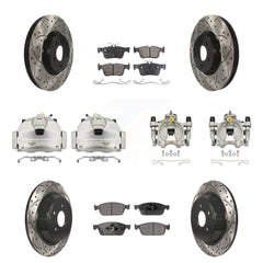 Transit Auto KCD-100382P Disc Brake Kit for 2017-2019 Lincoln MKC, Ford Escape - Front and Rear product image