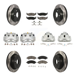 Transit Auto KCD-100384C Disc Brake Kit for 2009-2022 Ram 1500 Classic, Ram 1500, Dodge Ram 1500 - Front and Rear product image