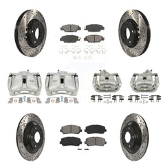 Transit Auto KCD-100384S Disc Brake Kit for 2016-2022 Mazda CX-5 - Front and Rear product image